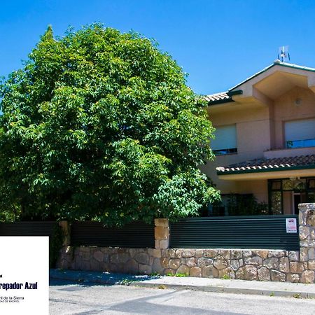 Casa Rural El Trepador Azul Futbolín Barbacoa 8 personas Becerril de la Sierra Exterior foto